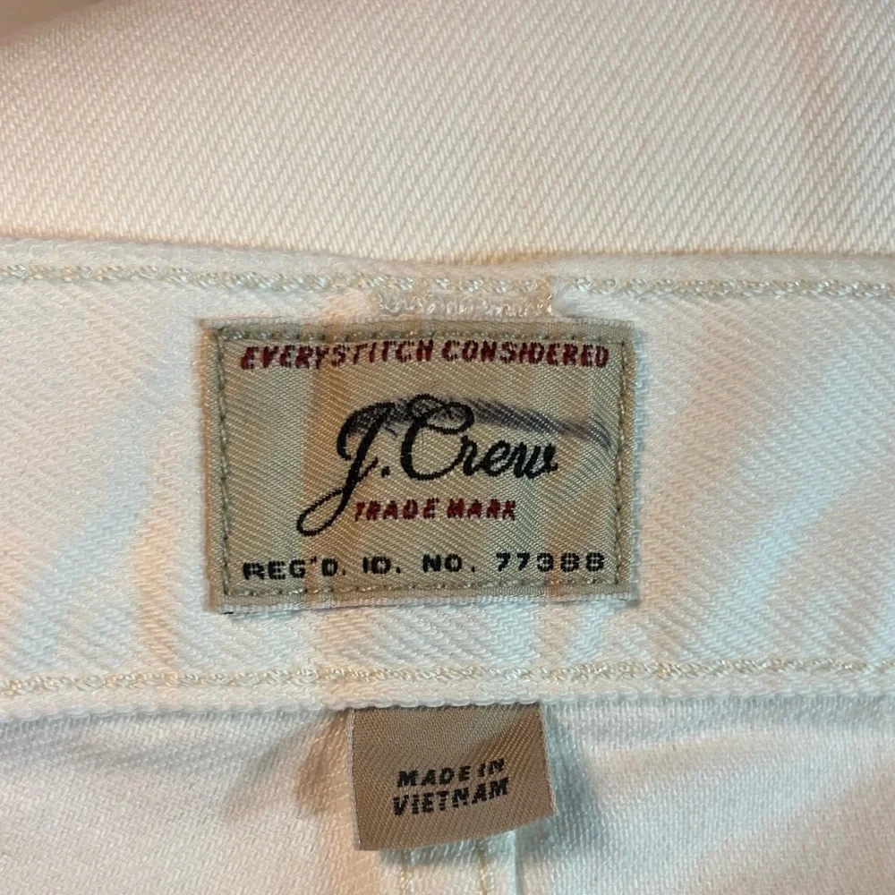 J.Crew Classic Jean in white